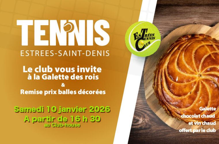 Affiche : Galette des rois et remise des prix des balles décorées